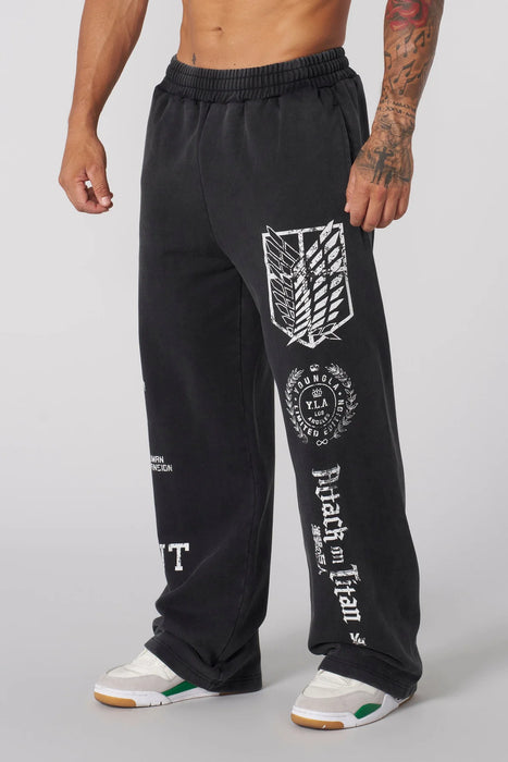 2128 - AOT© x YLA Baggy Joggers / Regiment Freedom