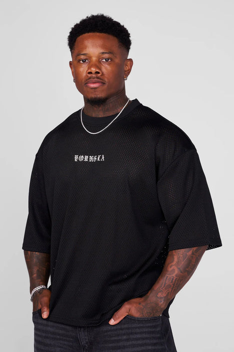 4073 - CYCLONE JERSEY BLACK
