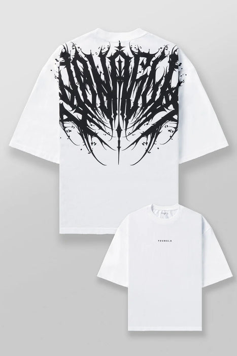 4185 - Chaos Tees White