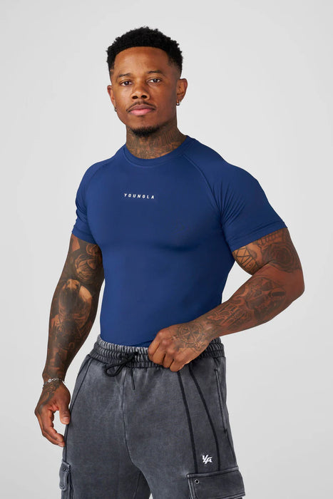 4193 - Classic Compression Tees Navy