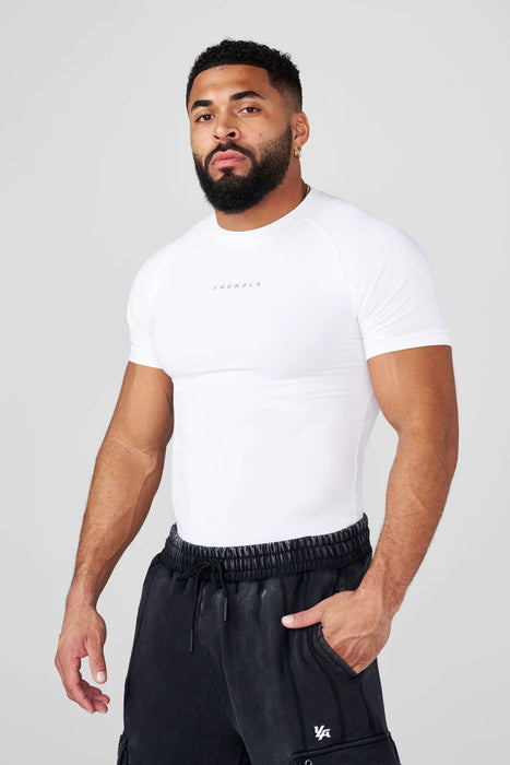 4193 - Classic Compression Tees White