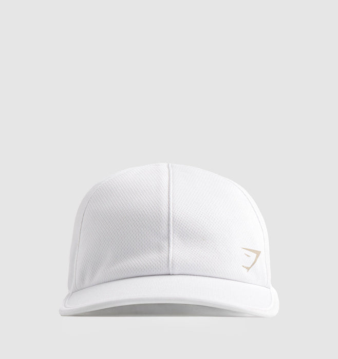 Ponytail Cap - White