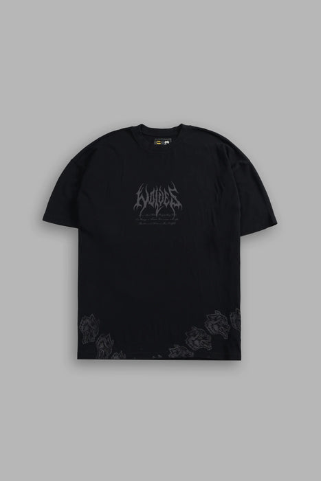 Darc Joker "Side By Side" Series Premium Oversized Tee - BLACK
