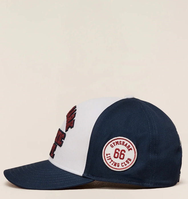 Gymshark 6 Panel Collegiate Trucker - Heavy Blue