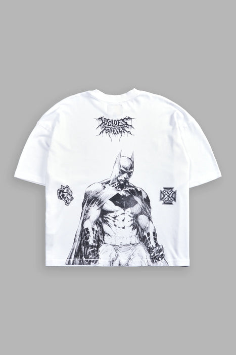 Where Shadows Begin Premium "Box Cut" Tee - WHITE