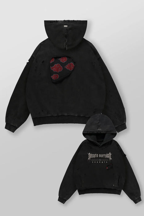 5073 - Naruto Peek Through Hoodies - Akatsuki