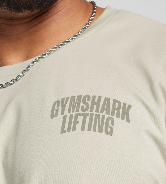 Lifting T-Shirt - Pebble Grey