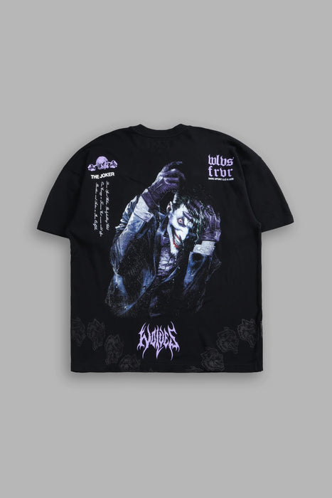 Darc Joker "Side By Side" Series Premium Oversized Tee - BLACK