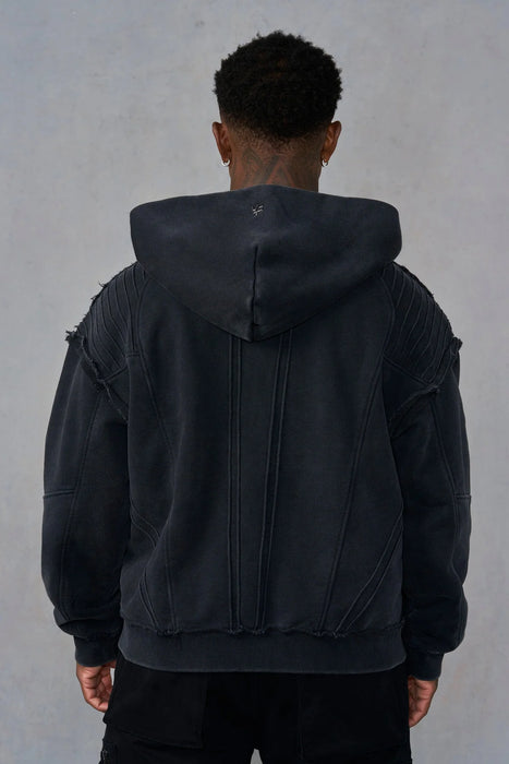 5209 - BATMAN ARMORED ZIP-UPS - BLACK WASH