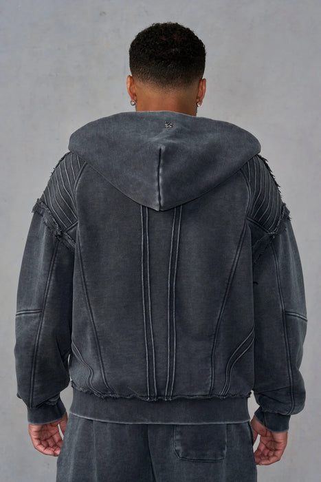 5209 - BATMAN ARMORED ZIP-UPS - GREY WASH