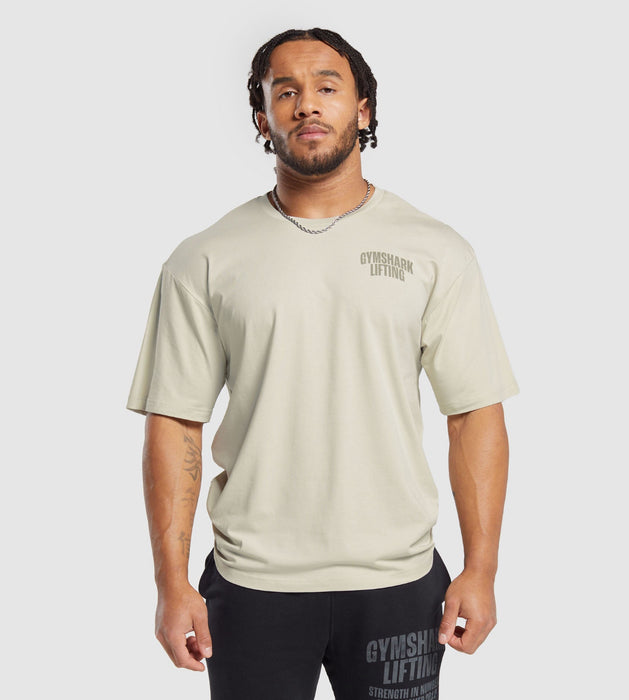 Lifting T-Shirt - Pebble Grey