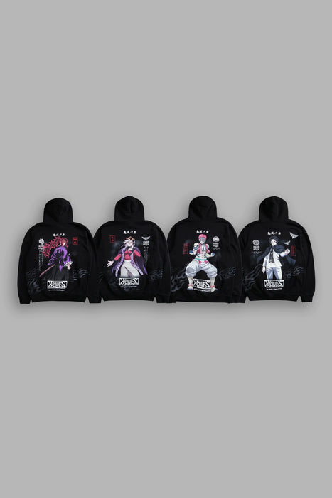 Demon Slayer "Side-By-Side" Hoodie Box Set in Black