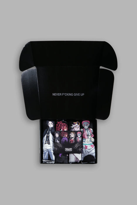 Demon Slayer "Side-By-Side" Hoodie Box Set in Black