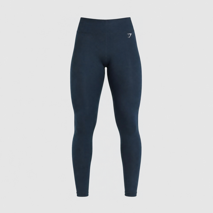 Gymshark Cotton Leggings - Navy
