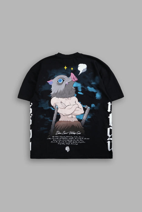 DEMON SLAYER "SIDE BY SIDE" TEE - BOX SET - BLACK