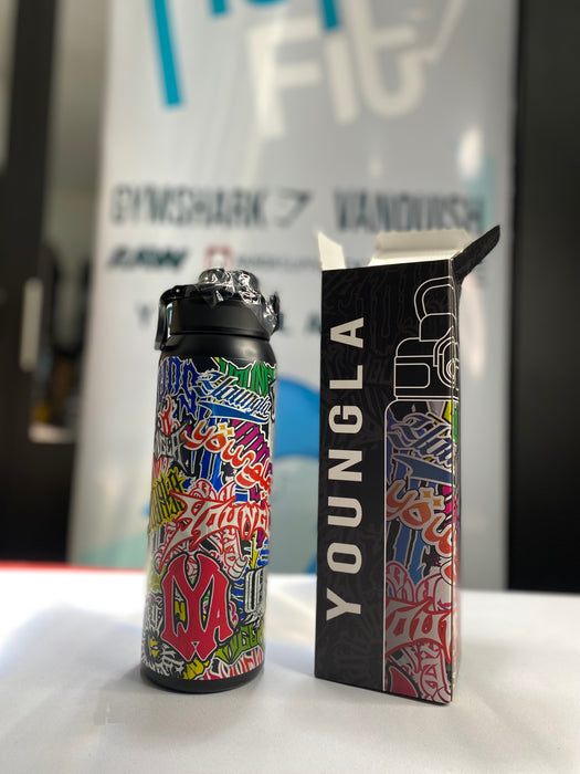 9007 GRAFFITI WATER BOTTLES MULTICOLOR