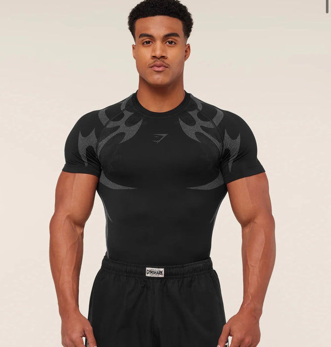 STORM SEAMLESS T-SHIRT BLACK