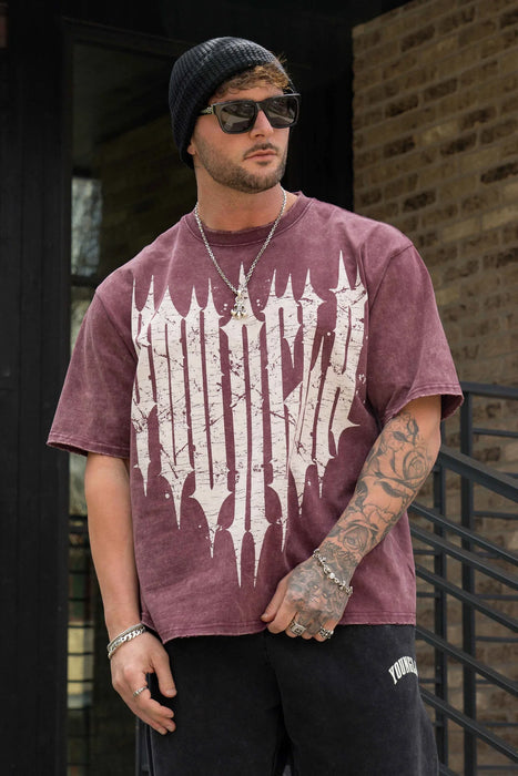 4156 - Revenge Tees / Burgundy