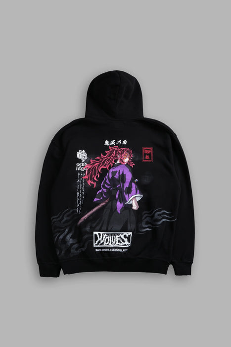 Demon Slayer "Side-By-Side" Hoodie Box Set in Black