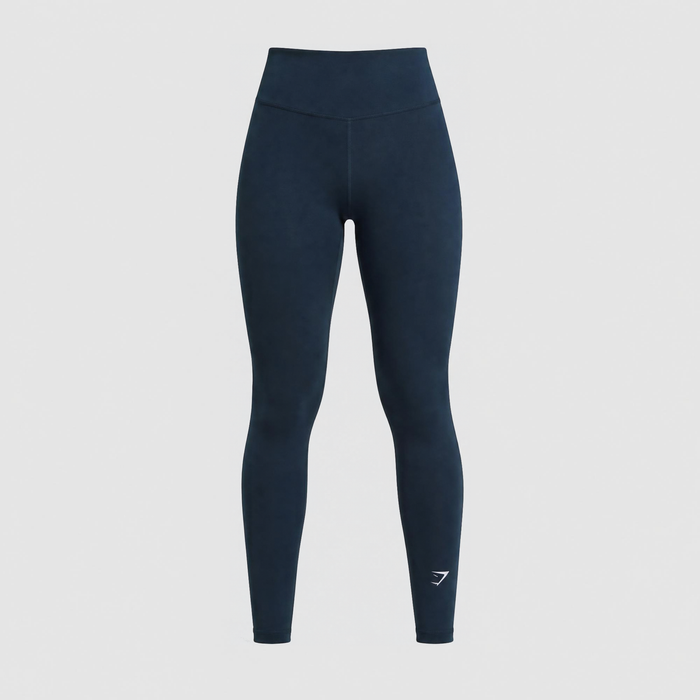 Gymshark Cotton Leggings - Navy