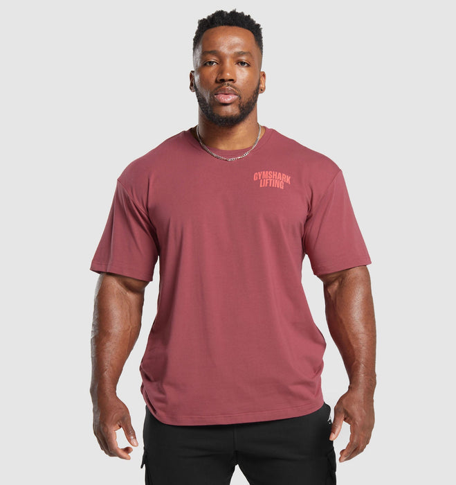 Lifting T-Shirt - Soft Berry