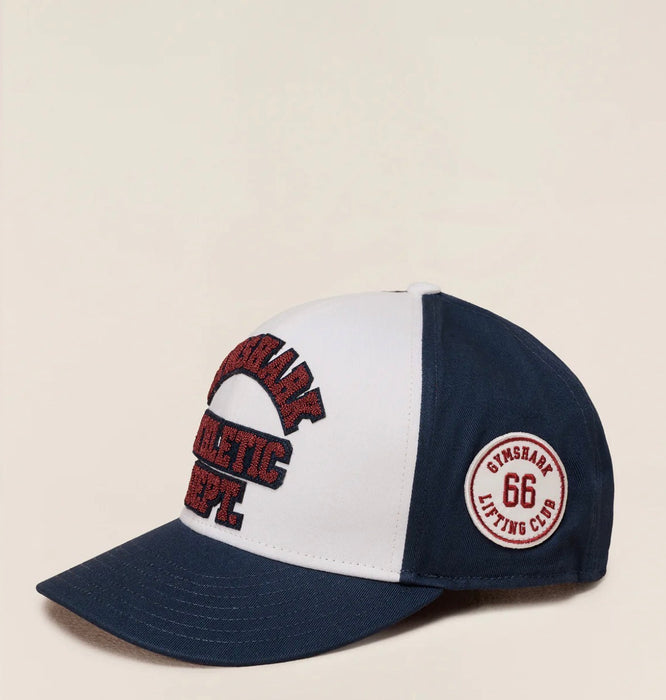 Gymshark 6 Panel Collegiate Trucker - Heavy Blue