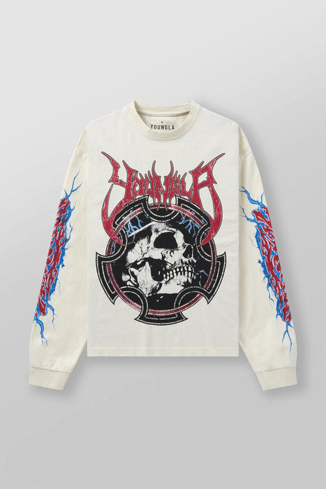 8012 - OUTCAST LONGSLEEVES OFF-WHITE