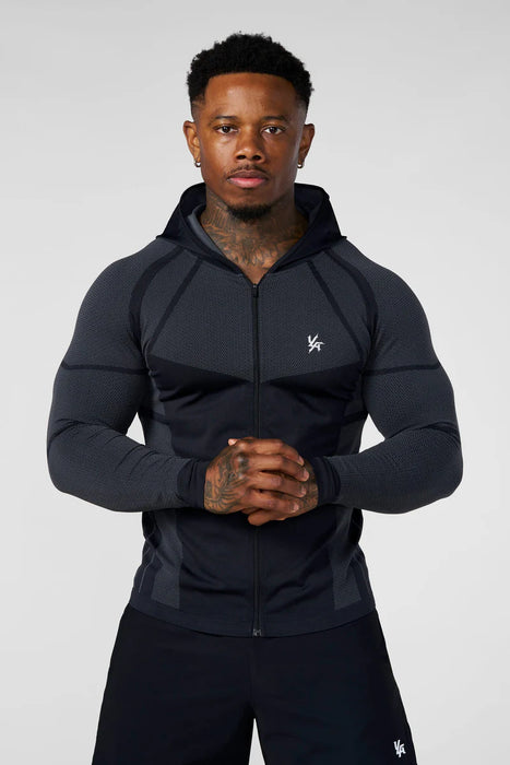 8061 - Apex Compression Zip-Ups Black