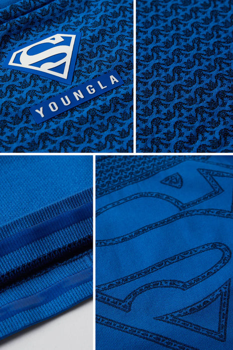 8066 - Superman Compression Longsleeves Blue