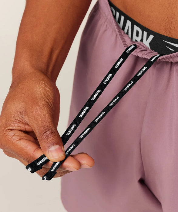 Arrival 5" Shorts-Calm Pink