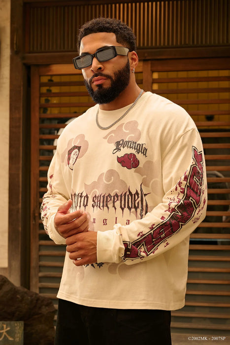 8073 - NARUTO LONGSLEEVES - AUGUST 11TH white