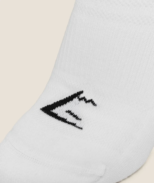 Gymshark Trainer Sock 6pk - White