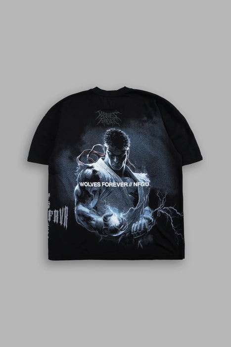 Street Fighter "Side-By-Side" Tee Box Set in Black