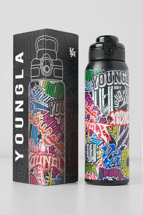 9007 GRAFFITI WATER BOTTLES MULTICOLOR