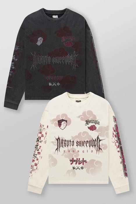 8073 - NARUTO LONGSLEEVES - AUGUST 11TH white