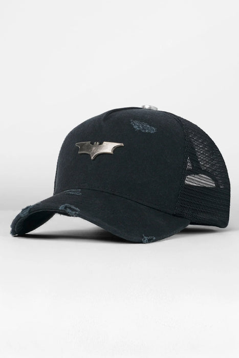 9106 - BATMAN TRUCKER HATS - BLACK
