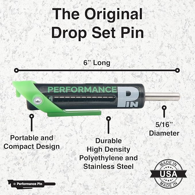 PERFORMANCE PIN - Black 5/16"