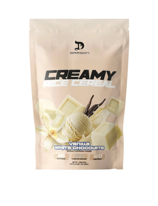 Creamy Rice Cereal - White Chocolate Vanilla