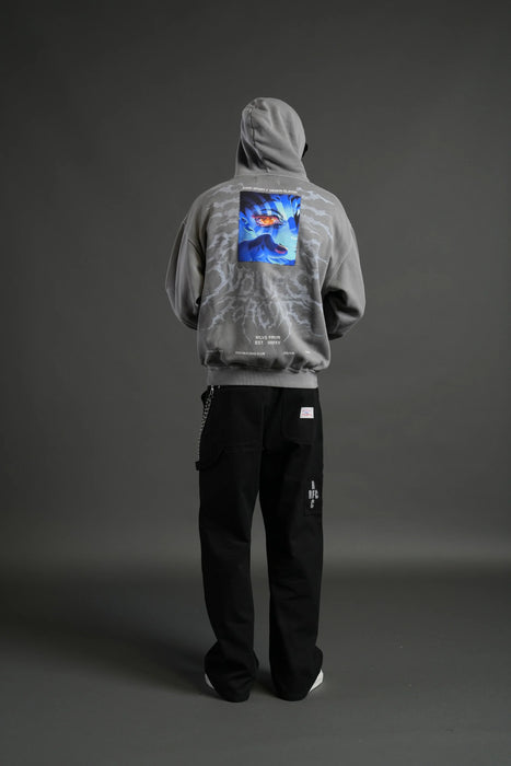 Through His Eyes "Pierce" Hoodie in Dove Gray