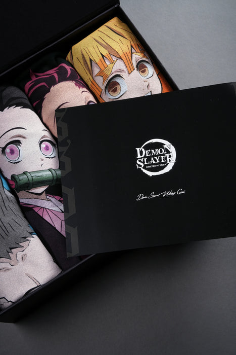 DEMON SLAYER "SIDE BY SIDE" TEE - BOX SET - BLACK