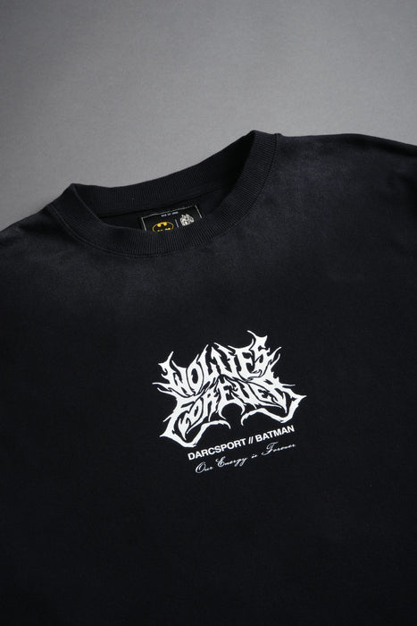 Born in the Shadows "Premium" Oversized Tee - BLACK DRIFT WASH