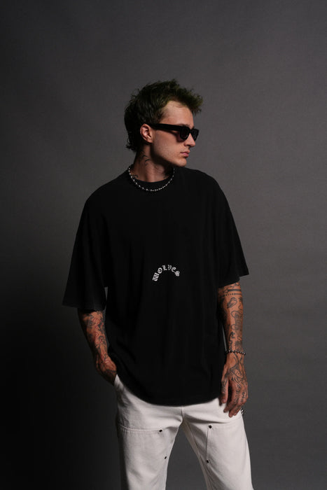 The Batman Forever "Premium" Oversized Tee - BLACK