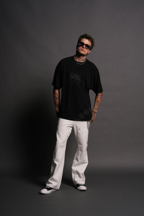 Darc Joker "Side By Side" Series Premium Oversized Tee - BLACK