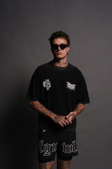 Where Shadows Begin Premium "Box Cut" Tee - BLACK