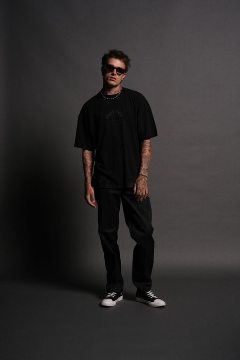 Darc Batman "Side By Side" Series Premium Oversized Tee - BLACK