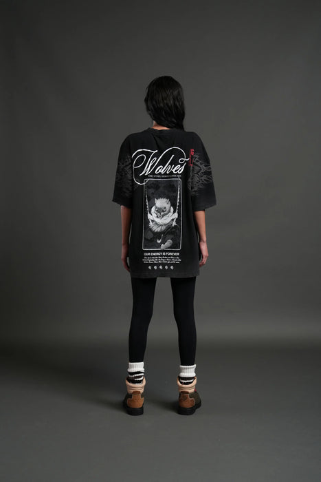 Will of the Beast "Premium" Oversized Tee in Black