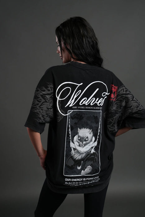 Will of the Beast "Premium" Oversized Tee in Black