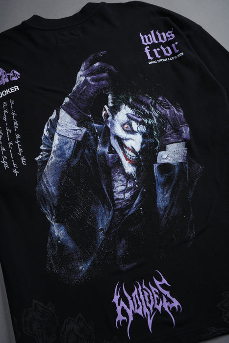 Darc Joker "Side By Side" Series Premium Oversized Tee - BLACK
