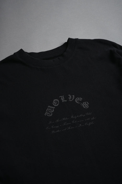 Darc Batman "Side By Side" Series Premium Oversized Tee - BLACK