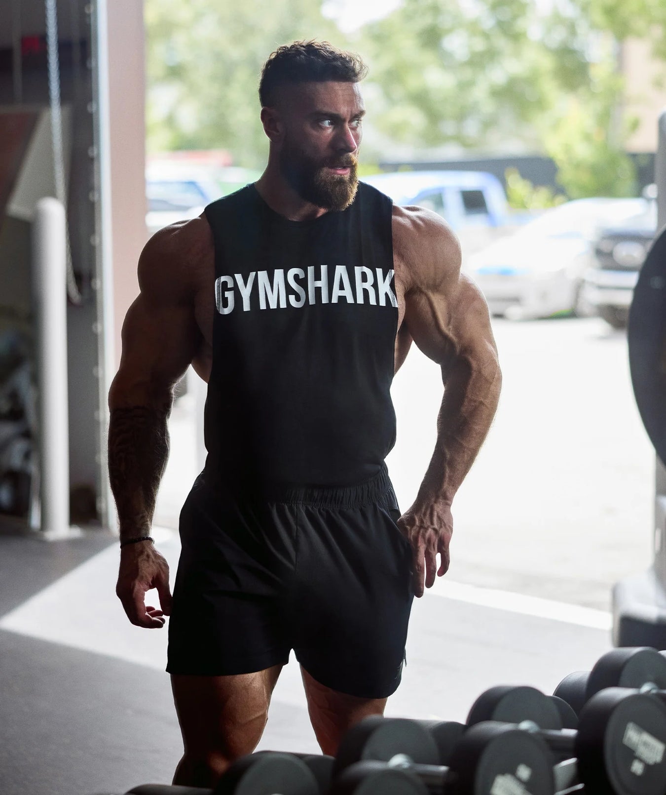 Tank gymshark hombre